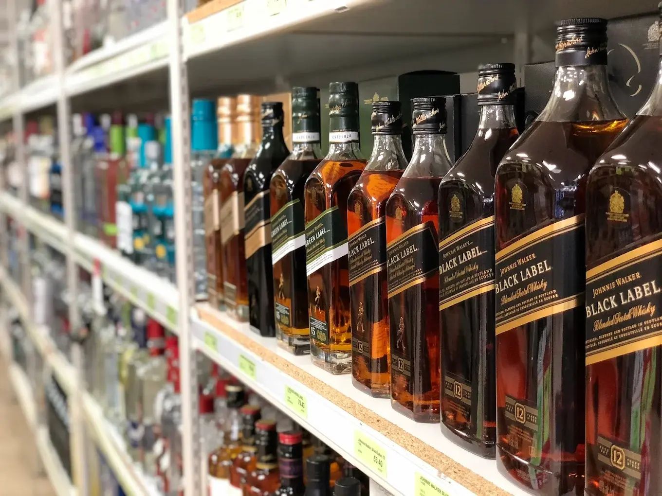 Premium Liquor Selection at Evolution Liquor Store in Edmonton